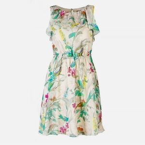 Ted Baker London Floral Bird Dress size 5